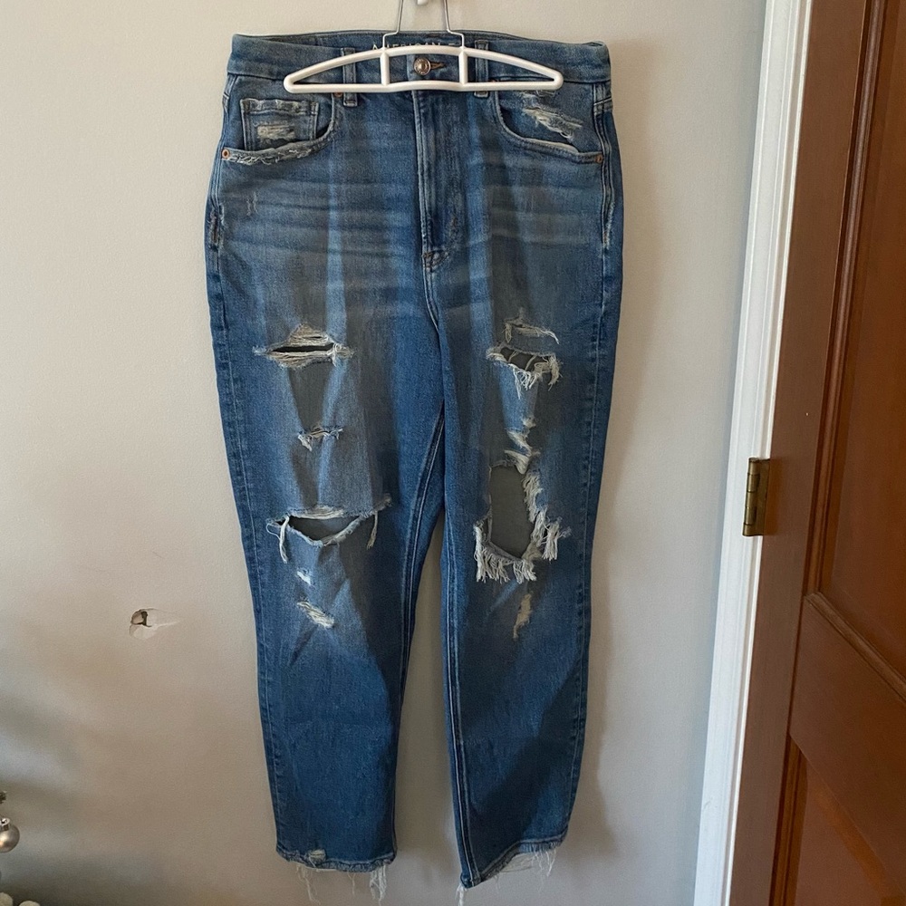 Stretch curvy mom jean